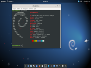 Gnome Debian 10.1 + Dash to Dock